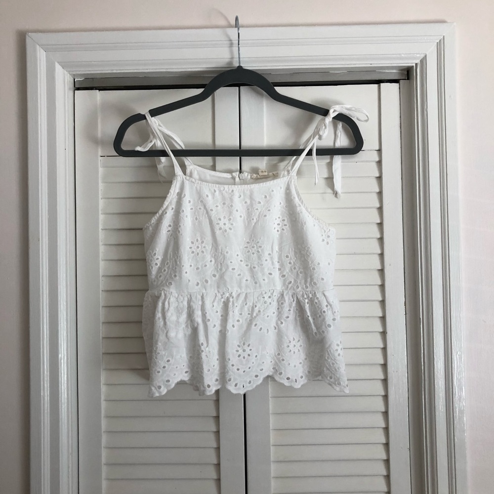 White Tank Top - Picture 3 of 4